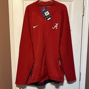 Nike Women's Red Alabama A Embroidered Varsity Jacket